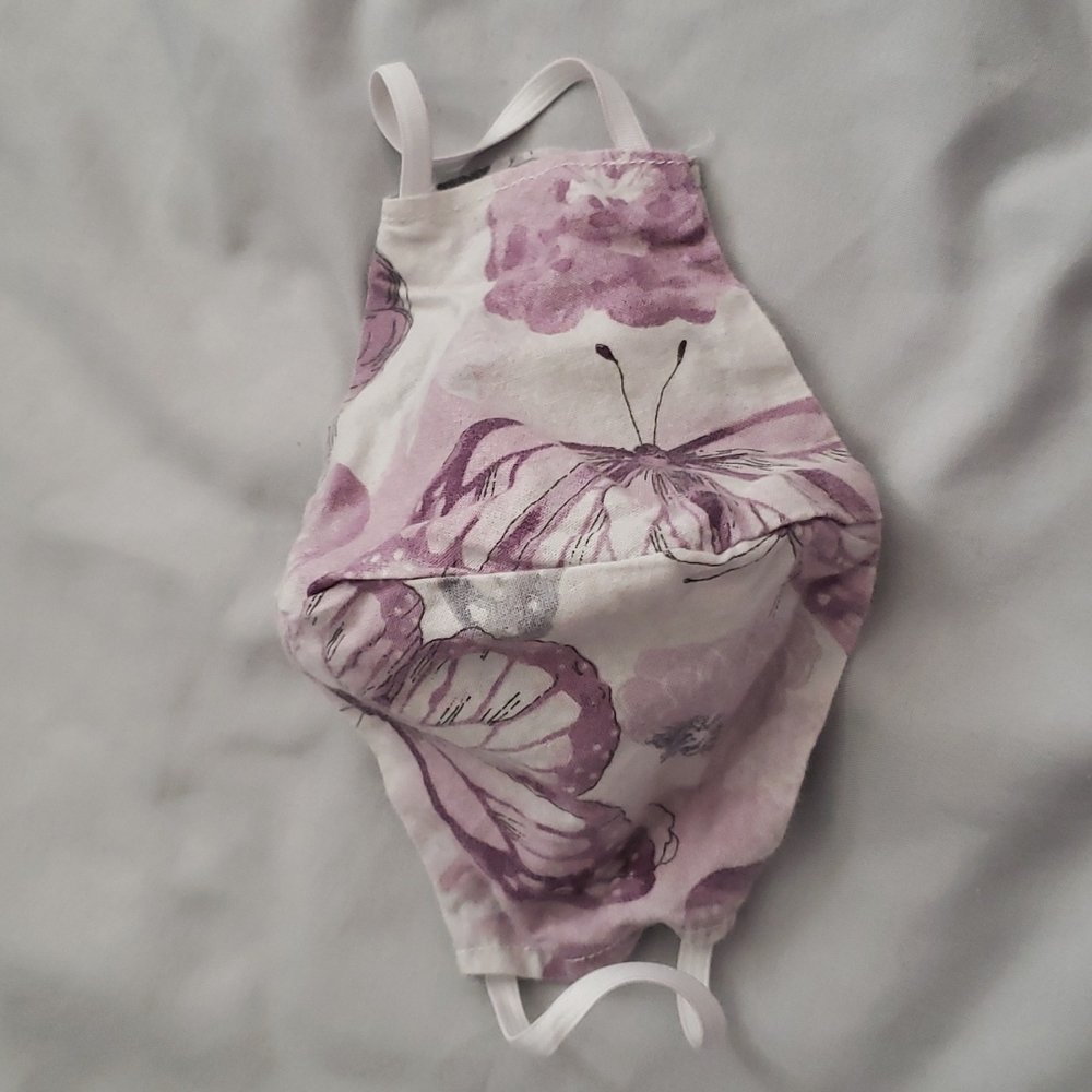 Handmade Butterfly Reversable Face Mask